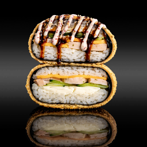 Sushi Burger Uzené kuře
